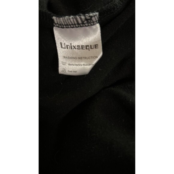 Unixseque Womens long sleeve Jacket lapel pullover tunic Sweater L Plaid button - Picture 4 of 10